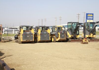 Rental skid steers